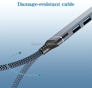 Nuevo Trading <span class=keywords><strong>USB</strong></span> C Hub 3,0 3,1 3/4 <span class=keywords><strong>Port</strong></span> <span class=keywords><strong>Multi</strong></span> Splitter Adapter OTG para teléfono <span class=keywords><strong>port</strong></span>átil para uso en computadora - Product Image 4
