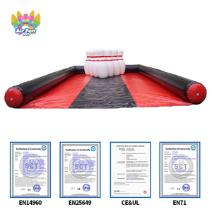Ensemble de <span class=keywords><strong>bowling</strong></span> <span class=keywords><strong>gonflable</strong></span> commercial AirFunPro pour les fêtes, les enfants, les adultes, les sports, les carnavals, les jeux amusants en plein air et en intérieur - Product Image 2