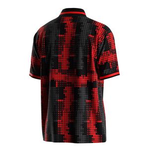 Camiseta de Fútbol para el Día del Partido con Cuello Plegable, Material de Secado Rápido y Gráficos Personalizables para la Identidad del Equipo de Fútbol - Product Image 3