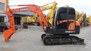 Miniexcavadora original Doosan de segunda mano, máquina de movimiento de tierra de 6 toneladas, en buen estado, a la venta - Product Image 6