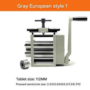 Máquina Laminadora de Joyería con Logotipo Personalizado, Máquina Laminadora de Joyería de Oro, Máquina Laminadora de Joyería de Laboratorio, Máquina Laminadora de Joyería de Media Caña - Product Image 2