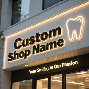 Lettres rétroéclairées LED personnalisées Lc Sign, logo 3D découpé au laser, enseigne en métal personnalisée, logo mural pour réception d'entreprise, nom de l'entreprise - Product Image 2