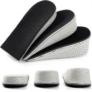 Solette Invisibili in Memory Foam per Aumentare l'Altezza, Morbide e Traspiranti, Inserti per Sollevamento del Tallone, Sollievo dal Dolore, Unisex per Uomini e Donne - Product Image 1