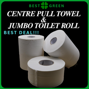 Cao cấp dùng một lần centre kéo khăn & CuộN nhà vệ sinh Jumbo | mềm & thấm | hiệu quả chi phí | cho sử dụng thương mại và công cộng - Product Image 2