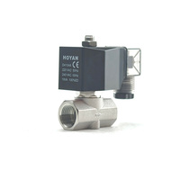 Vanne solénoïde électrique Hoyan SPU-08 2 bars en SUS304 avec connecteur OEM D16011 pour eau, gaz, air, huile