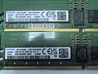 RAM Server Enterprise DDR5 4800MHz 32GB M321R4GA0BB0-CQK ECC RDIMM, Memori Latensi Rendah untuk Peningkatan Rak Cloud Pusat Data