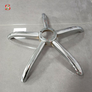 Shenghui ฐานเก้าอี้หมุนห้าดาวสำหรับร้านเสริมสวยร้านตัดผมอุปกรณ์เสริมสำหรับเจ้านายเหล็กที่ทันสมัย - Product Image 4