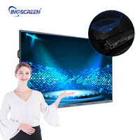 Tableau blanc interactif tactile INGSCREEN Pen Vibe 55 pouces 65 pouces 75 pouces tableau intelligent interactif pour salle de classe