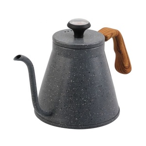 40ออนซ์/1.2L สแตนเลสสำหรับใช้ในครัวเรือนกาชงกาแฟเทกาแฟพร้อมพวยกาที่เหมาะสมและเครื่องวัดอุณหภูมิในตัว - Product Image 5