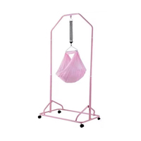 Hamac pour bébé extérieur et intérieur avec support à ressort respirant Baby Cradke avec support pour lit à ressort-Design respirant de qualité