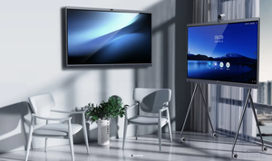 Pizarra Interactiva Inteligente ZX de 75 y <span class=keywords><strong>85</strong></span> Pulgadas, Pantalla 4K HD, Cámara Todo en Uno, Videoconferencia, Enseñanza en Línea, Soporte de Pie, Tienda Minorista - Product Image 4