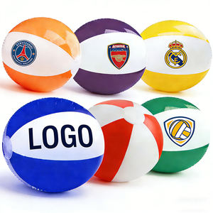 Pelota de playa inflable de PVC de varios tamaños y colores, con logotipo personalizado al por mayor, pequeña, grande, gigante, para regalo promocional - Product Image 2