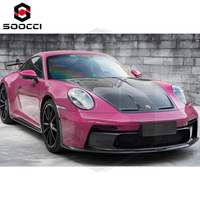 Matériau PP nouveau Kit de carrosserie de Style GT3 pour Porsche 911 992.1 992.2 séparateur de becquet inférieur accessoires de diffuseur arrière de lèvre de pare-chocs avant