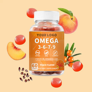 Vegan <span class=keywords><strong>Omega</strong></span> Gummies với DHA eph omegas 3,6, sức khỏe 7,9 da <span class=keywords><strong>Omega</strong></span> 3 Gummies Hỗ trợ hệ thống miễn dịch cho người lớn - Product Image 2