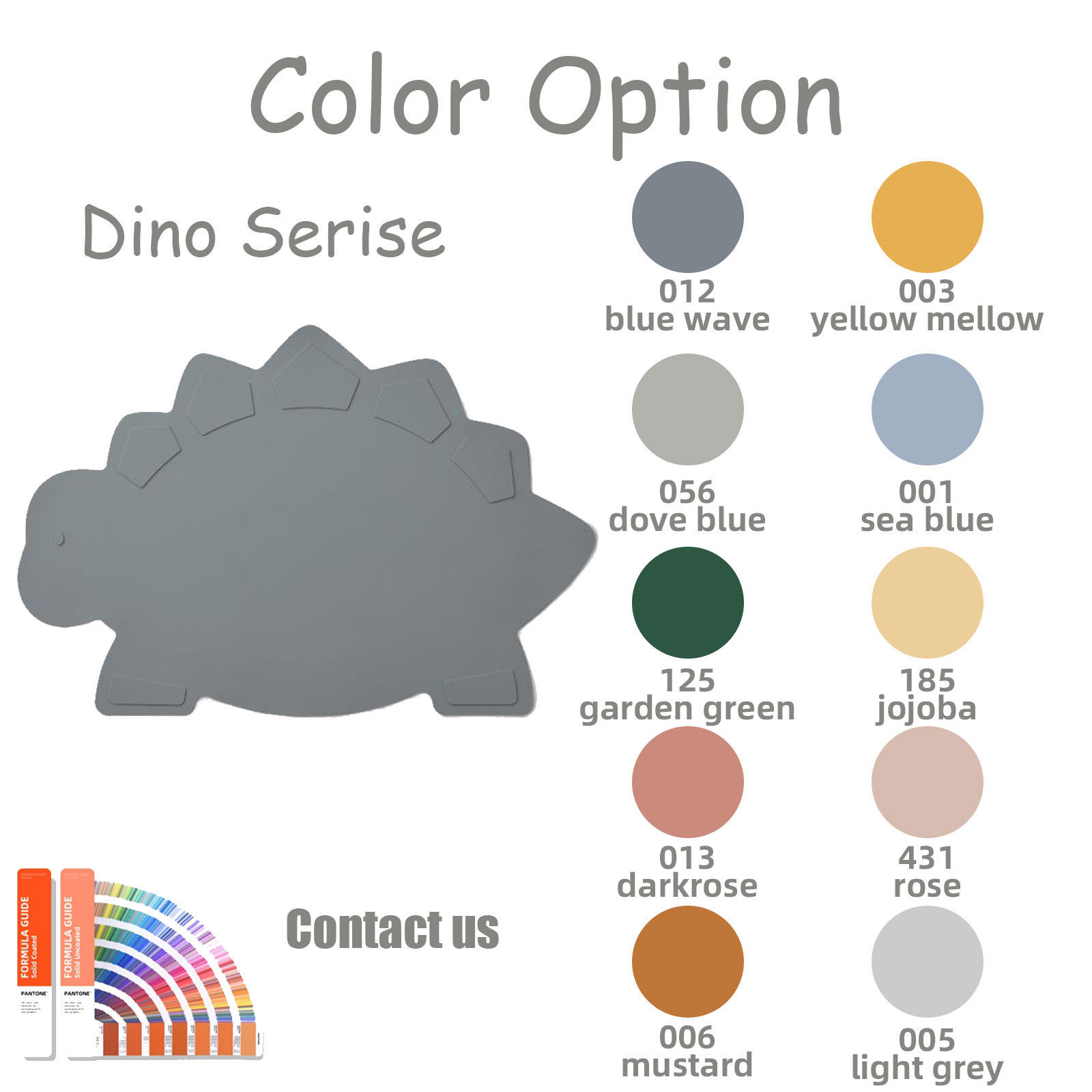 placemat |Stegosaurus