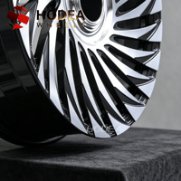 Jantes forgées monobloc multi-rayons Dynamic Blade 20"-24" 5x112/5x114.3/5x120 pour voitures de luxe et SUV, ajustement personnalisé, fixation directe par boulons