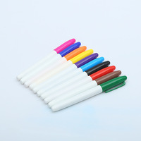 Livraison gratuite, 24 couleurs personnalisables, peinture permanente imperméable, pointe en feutre extra fine, marqueur stylo 1mm