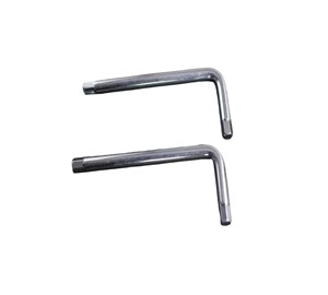 <span class=keywords><strong>Clé</strong></span> hexagonale en L personnalisée OEM, support en L, T8 T10 T20 T25 T30 <span class=keywords><strong>T45</strong></span> T50, revêtement en zinc noir - Product Image 3