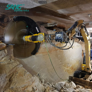 <span class=keywords><strong>Lame</strong></span> de scie diamantée SANG 1600 mm 2000 mm pour excavatrice, accessoire de scie hydraulique pour béton, pour projets de démolition et d'excavation - Product Image 2