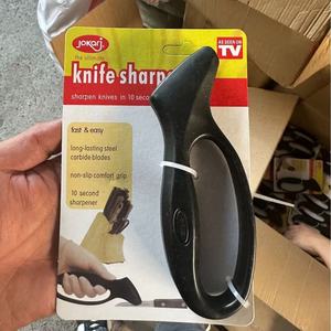 Aiguiseur de couteaux portable à tête unique, gadget de cuisine, outil d'affûtage rapide et facile - Product Image 2