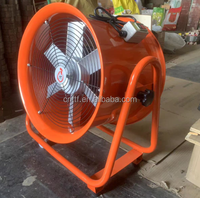Ventilateur industriel mobile CMF-40 400 mm 220 V 380 V 415 V, ventilateur axial à poussée manuelle pour espaces confinés