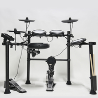 China Factory Hot Sale Cheap PriceIRIN 5 Drums 3 Cymbals Portable Silicone Electronic Drums Set Professional Electronic Drum Kit