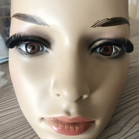 DC13 d curl cils pleine bande cils bande russe extensions de cils clin d'oeil ailé faux cils faux vison cat eye cils bandes
