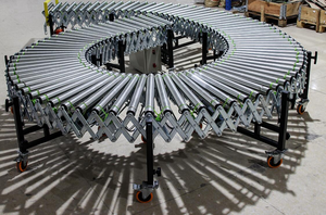 Satılık yüksek kaliteli elektrik güç geri çekilebilir esnek genişletilebilir makaralı konveyör - Product Image 4