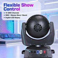 Luz móvil LED RGBW de 108x3W 324W con zoom motorizado DMX512 de 14 canales y giro de 540° °   Inclinación 270 °   Para Conciertos, Clubes, Bodas, Bares
