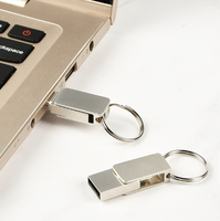 Logo Kustom USB 3.0 Kecepatan Tinggi Tipe C OTG Flash Drive 4GB 8GB 16GB 32GB 64GB 256GB Pen Drive 128GB untuk Ponsel