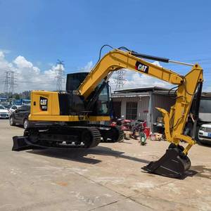 Excavatrice sur chenilles Caterpillar 7 tonnes d'occasion Cat307.5 de haute qualité pour sites d'excavation moyennes, à prix abordable, avec chenilles en caoutchouc - Product Image 6