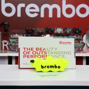 Pour étriers <span class=keywords><strong>de</strong></span> <span class=keywords><strong>frein</strong></span> <span class=keywords><strong>de</strong></span> moto M4.34 en alliage d'aluminium radiaux vert fluorescent édition limitée rénovation/mise à niveau du <span class=keywords><strong>frein</strong></span> - Product Image 2