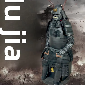 Life Size Display <strong>Samurai</strong> Armor <strong>Warrior</strong> with Kabuto for Museum or Cosplay - Product Image 1