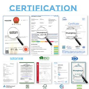 Piatti di Carta Ottagonali per <span class=keywords><strong>Compleanno</strong></span> con Bordo Dorato, Blu Chiaro, Usa e Getta, per Torte e Dessert, Forniture per Feste in Confezione Convenienza - Product Image 6