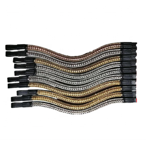 Más Vendidos: Cintas de Frente para Caballo de Cuero con Canal Vacío Hechas a Medida, para Halteres Ecuestres Western, Todas las Formas y Tamaños, Directo de la India - Product Image 1