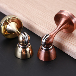 Butée de porte en alliage de zinc à fixation au sol, design moderne et durable pour chambre à coucher - Product Image 3
