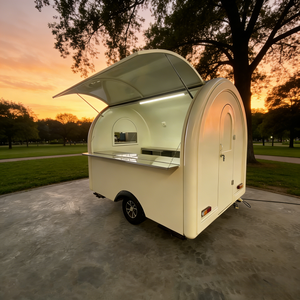 Rimorchio per Caffè da 9 Piedi con Attrezzatura Completa - Macchina per Espresso, Macinacaffè, Frigorifero e <span class=keywords><strong>Tre</strong></span> Lavelli - Product Image 3