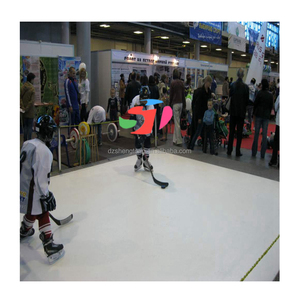 Mới được thiết kế giáng sinh làng trượt băng làm mát <span class=keywords><strong>Mat</strong></span> giá cả tuyệt vời PE khúc côn cầu Bảng cắt theo kích thước Ice Rink - Product Image 5