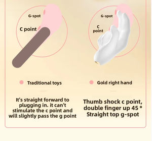 อุปกรณ์เสริมความสุขทางเพศรูปดอกกุหลาบพร้อมลิ้นสั่นสะเทือน กระตุ้นหัวนมและคลิตอริส ดูดและเลียคล้ายการใช้ปาก - Product Image 4