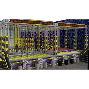 Diseño libre Parkour Comercial Durable Indoor Playground Warrior Obstacle Ninja Course - Product Image 2