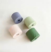 Papier toilette en bambou écologique sans arbre, biodégradable, sans fluorescent, résistant à l'eau, pour la salle de bain, en vrac