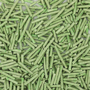 Arena para Gatos de Tofu Natural Ecológica Melody con Aroma a Té Verde, Personalizada, Fuerte Absorción de Agua, 2.8 kg en Pellets - Product Image 1