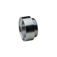 Écrou de raccordement pour réservoir d'eau en acier inoxydable 304, tête hexagonale épaissie, hauteur accrue, interface filetée mâle-femelle pour
