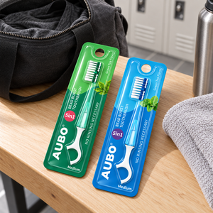 Lot de brosses à dents 3-en-1 ultra-pratiques approuvées par la FDA pour un nettoyage buccal en profondeur, idéal pour les voyages - Product Image 4