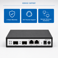 Dispositif d'accès fibre optique GPON ONU HiOSO HA7301G-N pour réseaux FTTH et petites entreprises SOHO avec prise en charge de la gestion Web et Telnet