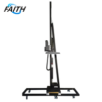 Faith Good Multicolor tinta UV directa a la impresora de pared vertical 3D máquina de impresión de pared con múltiples cabezales