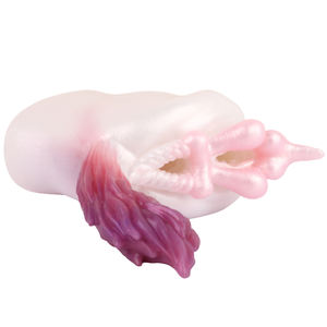 GEEBA-6263 poney cul forme mâle masturbateur double canal Silicone matériel adulte érotique jouets fantaisie série masturbateur - Product Image 2
