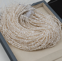 Collier semi-fini en perles d'eau douce naturelles baroques à fort lustre, mini-pétales, vente en gros, bijoux DIY pour femmes