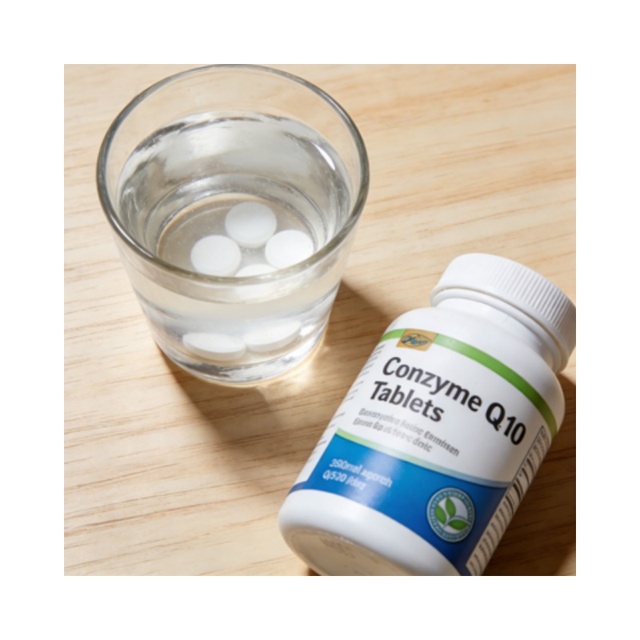 OEM ODM Coenzyme Q10 Tablets 1000mg for Adult Heart Health Halal Certified 2 Tablets Daily