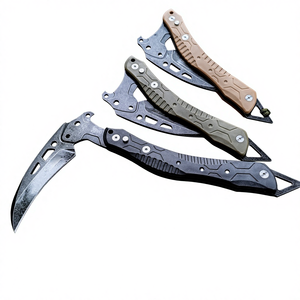 Bush-hook Portable Folding <strong>Sickle</strong> Garden <strong>Tool</strong> with ABS Handle for Outdoor Camping, Multi-functional <strong>Sickle</strong> with Sheath - Product Image 2
